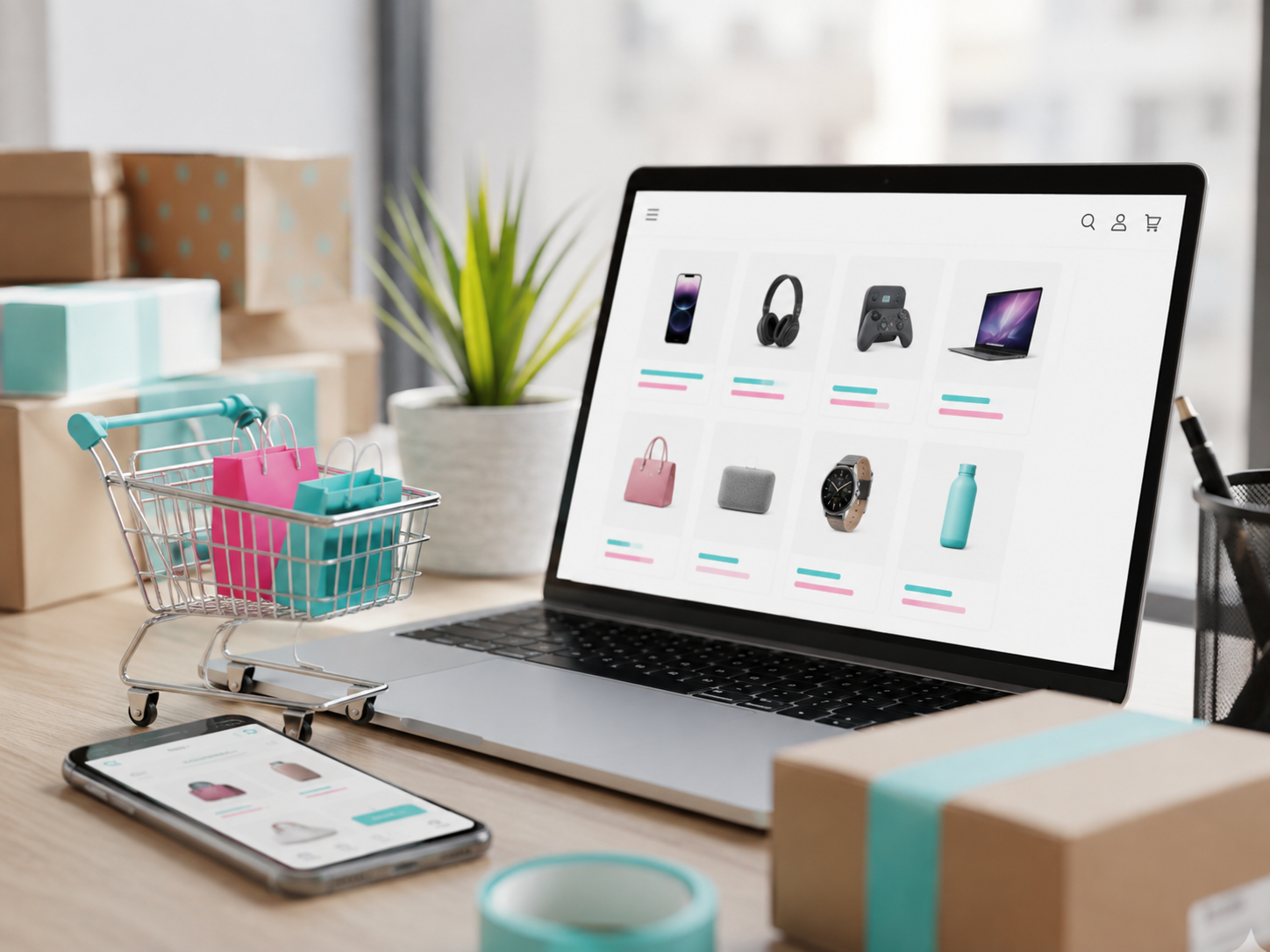 E-commerce business activity