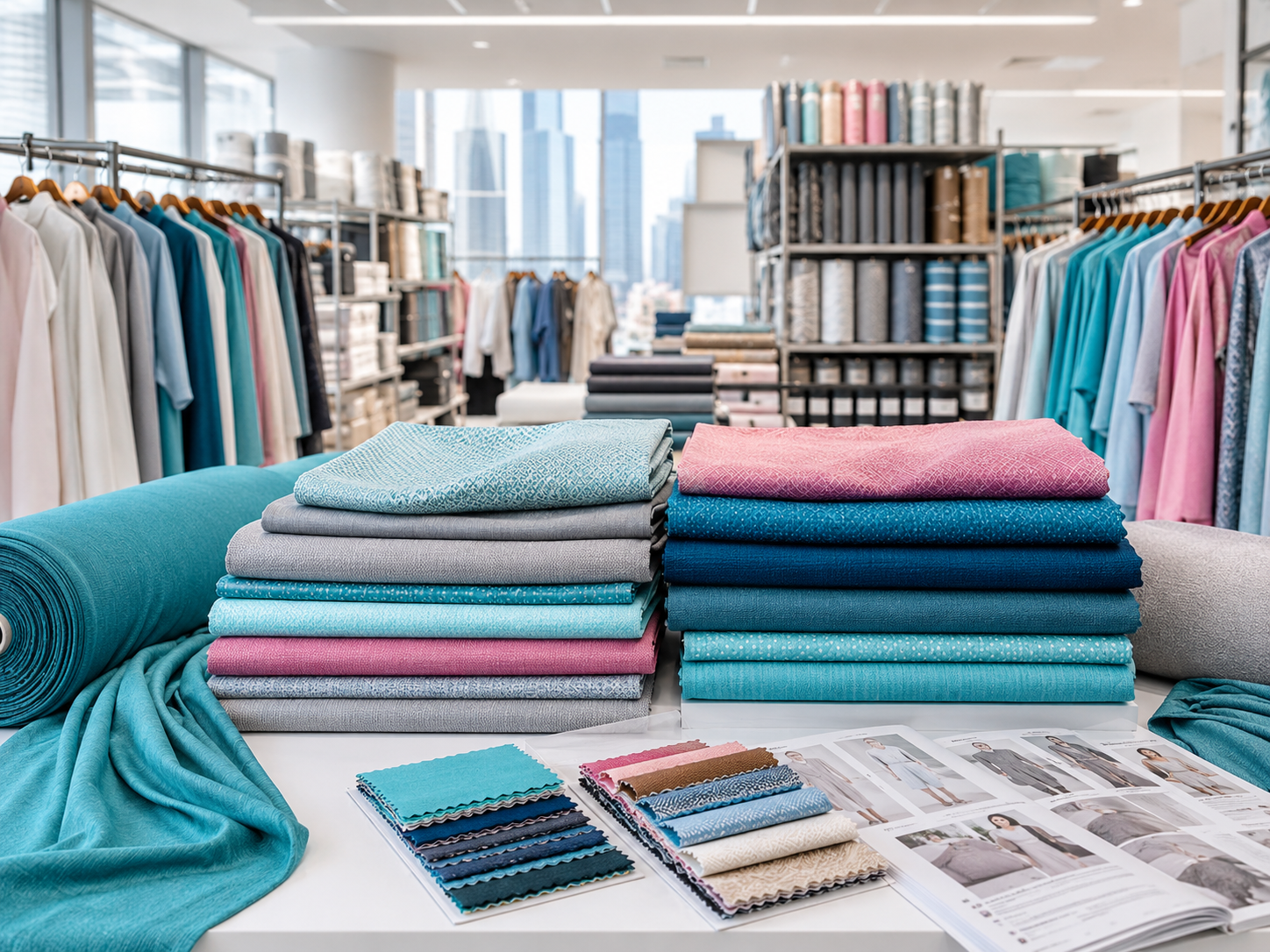 Textiles and clothes trading